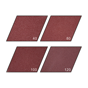 8 trous 125mm 5 pouces rouge oxyde d'aluminium 80 grains <span class=keywords><strong>papier</strong></span> abrasif disque <span class=keywords><strong>de</strong></span> ponçage <span class=keywords><strong>papier</strong></span> abrasif pour polir le métal, le bois, le plastique - Product Image 5
