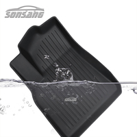SONSANG RHD TPE tapis de voiture pour TOYOTA AQUA tapis de sol de voiture en caoutchouc 7D tapis de voiture sur mesure