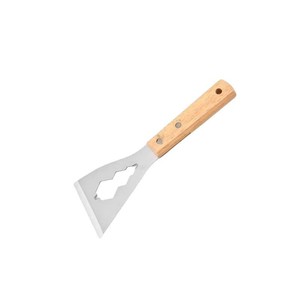 Zhengyan Putty Knife 4.0 Mm Thick Stainless Steel Straight Blade For Wall <b>Plaster</b> And Grout Removal - Product Image 4