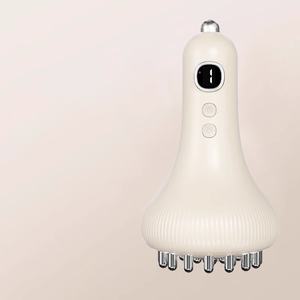 Cepillo corporal de meridiano eléctrico portátil exclusivo transfronterizo Masajeador de terapia de vibración inteligente Guasha multifuncional - Product Image 6