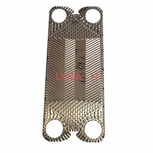 Plaque de remplacement pour échangeur de chaleur LX10 LX20A, pièces en acier inoxydable SS304 SS316L, titane, CVC, réfrigération, 0,6 mm, Sondex S21A - Product Image 1