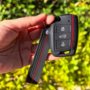 <span class=keywords><strong>Porte</strong></span>-clés pour VW golf 7 <span class=keywords><strong>GTI</strong></span> POLO T-Cross T-Roc touran Tiguan Skoda Octavia Rapid kodiaq Fabia Seat Ibiza leon Ateca Arona - Product Image 4