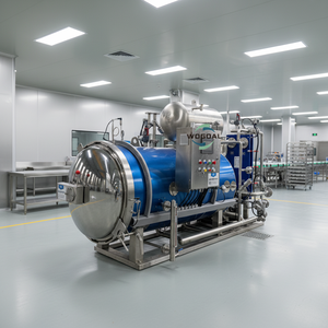Machine de stérilisation horizontale à haute pression pour aliments prêts à consommer (stérilisation par autoclave) - Product Image 1