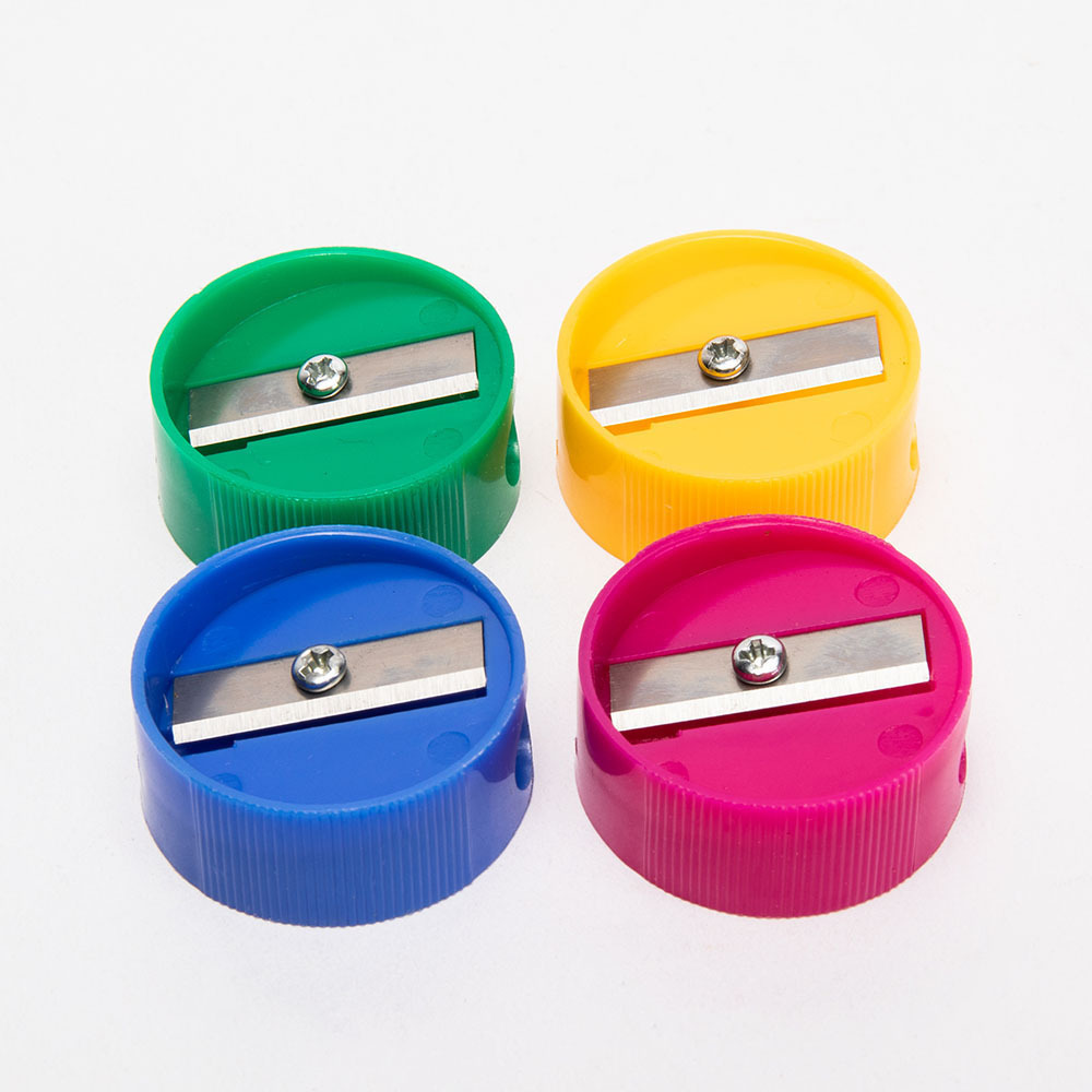 Qualité et quantité assurées industrielle monotrou base fantaisie en plastique taille-crayon de style