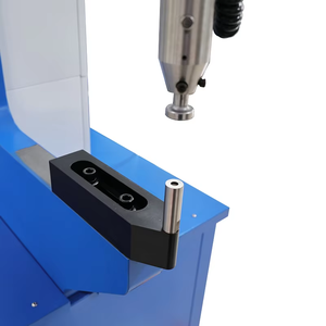 Máquina perforadora <span class=keywords><strong>de</strong></span> <span class=keywords><strong>ojales</strong></span> semiautomática con bomba <span class=keywords><strong>de</strong></span> motor neumático <span class=keywords><strong>de</strong></span> doble cabezal <span class=keywords><strong>para</strong></span> <span class=keywords><strong>cortinas</strong></span>, pancartas, <span class=keywords><strong>ojales</strong></span> y remaches <span class=keywords><strong>para</strong></span> calzado - Product Image 1