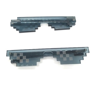 แว่นตา Original Deal With It <span class=keywords><strong>Thug</strong></span> <span class=keywords><strong>Life</strong></span> ลาย 8 บิต สไตล์เท่ๆ สำหรับผู้หญิงและผู้ชาย แว่นกันแดดสุดฮิต ตลกๆ - Product Image 6