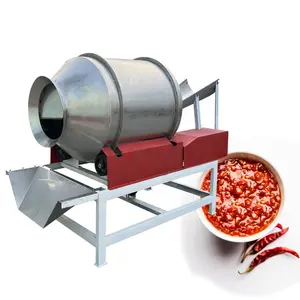Manufacturer customized 304 material stainless steel drum mixer Kimchi chili sauce mixer Rolling grain and corn mixer