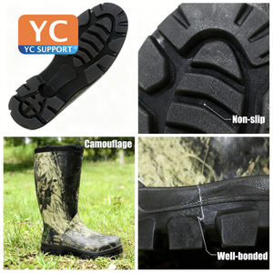 أحذية مطر احترافية مقاومة للماء - حماية قوية للمشي لمسافات طويلة، الصيد، والعمل في الهواء الطلق. - Product Image 6