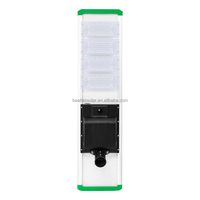 Lampe solaire de rue à détecteur de mouvement, haute luminosité 80W, étanche IP66