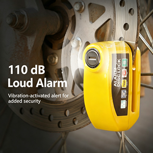 <span class=keywords><strong>Antivol</strong></span> de disque de frein pour moto et vélo avec alarme <span class=keywords><strong>sonore</strong></span> 110 dB – Accessoire <span class=keywords><strong>antivol</strong></span> pour vélo - Product Image 3