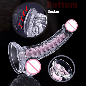Delove all'ingrosso giocattoli sessuali per adulti realistici sensuali TPE ABS morbido osso Dildo pieghevole pene artificiale per le donne masturbatori - Product Image 3