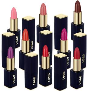 Lápiz Labial Mate al por Mayor en 24 Colores, con Logotipo Privado Personalizado, en Negro, Dorado y Tono Nude, Maquillaje Labial de Terciopelo, Resistente al Agua y de Larga Duración - Product Image 1