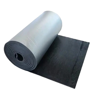 แผ่นฉนวนกันความร้อนและเสียงแบบปิดเซลล์ อลูมิเนียมฟอยล์หุ้ม PVC หนา 20 มม. สำหรับอาคารอุตสาหกรรม - Product Image 3