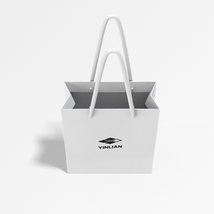 Biểu Tượng Tùy Chỉnh In Màu Dây Xử Lý Gia Cố Cấu Trúc Mua Sắm Tote Quà Tặng Túi Giấy - Product Image 3