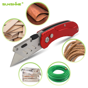 Ánh Nắng Mặt Trời Bán Buôn Mát Mini Nhỏ Hộp Cắt Nhôm Xử Lý Kim Loại Gấp Dao 10Pcs Phụ Tùng Lưỡi Dao Tiện Ích - Product Image 6