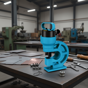 Punzonadora Hidráulica de 31T, Punzonadora D0100H53EC6 para Placa de Hierro, Barra de Cobre, Aluminio y Acero Inoxidable - Product Image 2