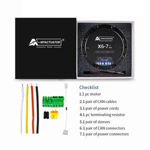 Exoesqueleto RMD-X6 V2 Micro Servo <span class=keywords><strong>Motor</strong></span> Actuador de CC Sin Escobillas de Baja Velocidad, Exoesqueleto de Alto Torque, <span class=keywords><strong>Motor</strong></span> de Brazo Robótico, <span class=keywords><strong>Motor</strong></span> BLDC de 48v - Product Image 5