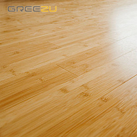 Greezu Parquet Suelo laminado impermeable Bambú Carbonizado Suelo de bambú horizontal diseñado