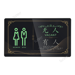 2019 más nuevo led baño signos Luz de baño moderno Baño de diseño del sistema de guía - Product Image 1