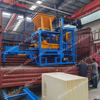Machine automatique de fabrication de blocs creux et de pavés, pilotée par PLC et démarrage motorisé – Nouvelles idées de petites entreprises à faible investissement