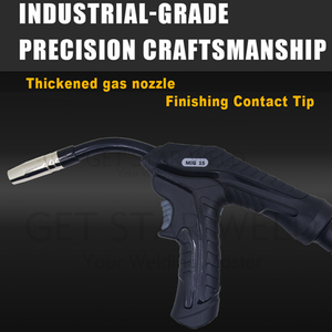 Nhận Sao Hàn 15ak Mig <span class=keywords><strong>Torch</strong></span> <span class=keywords><strong>180A</strong></span> Làm Mát Bằng Không Khí Euro Phong Cách MB Hàn Ngọn Đuốc Súng Cho Máy Hàn - Product Image 3