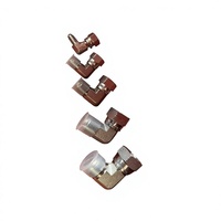 Raccord de tube hydraulique droit sur mesure en acier au carbone et acier inoxydable de qualité supérieure