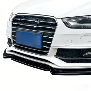 <span class=keywords><strong>Prix</strong></span> d'usine Spoiler avant pour <span class=keywords><strong>Audi</strong></span> A4 S4 B8.5 S-Line Lèvre avant Accessoires automobiles Noir brillant 2013-2016 - Product Image 5
