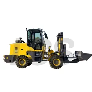 Factory Price New Terrain Forklift Multifunctional Rough Terrain Forklift Manufacturer Outdoor Use Off-road Forklifts Price