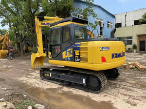 Komatsu PC130 d'origine japonaise d'occasion en parfait état de fonctionnement performance stable - Product Image 4