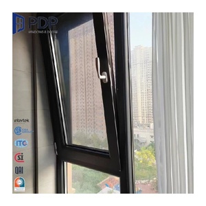 Ventanas Abatibles <span class=keywords><strong>y</strong></span> Oscilobatientes de Aluminio con Cristal Simple, Diseño Europeo, Certificación Energy Star, Económicas, para Habitaciones de Hotel <span class=keywords><strong>y</strong></span> Cocina - Product Image 1