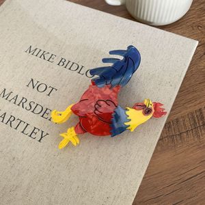 Pinza de Pelo con Forma de Animales de Acetato Colorido, Diseño Creativo, Búho Dulce, Accesorios PARA EL Cabello Femenino, Pinzas de Garra de Gallo Grande Simulada - Product Image 5