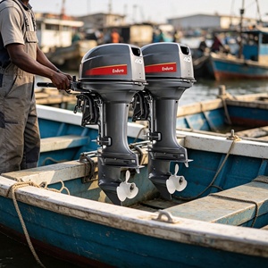 Factory Direct Supply 2 Stroke 40HP <b>Motor</b> Compatible for Coastal Fishermen Working <b>Boats</b> Africa - Product Image 5
