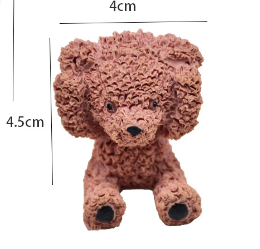 Moule en résine en forme d'ours avec manchon thermoscellé pour bougies, modèles de voitures, plâtre, DIY 3D créatif, durcissement à froid, artistique, blanc, taille personnalisée - Product Image 5