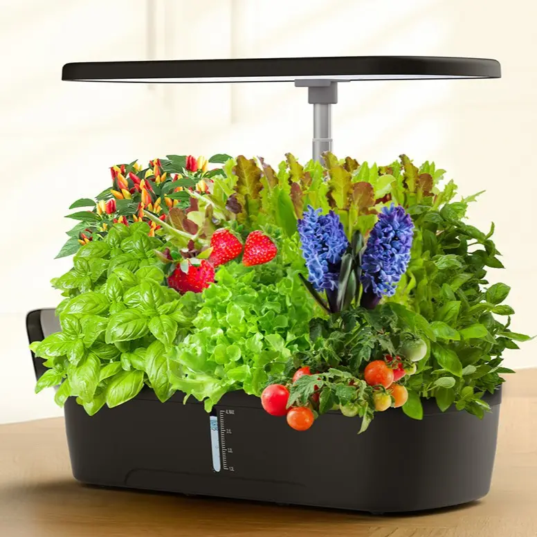 Smart home planter smart greenhouse pot garden kit indoor light aquaponic hydroponic growing systems