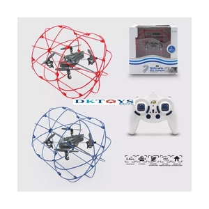 DC Remote Control Funny Climbing UFO Helicopter Mini Toy RC Drones with Gyro