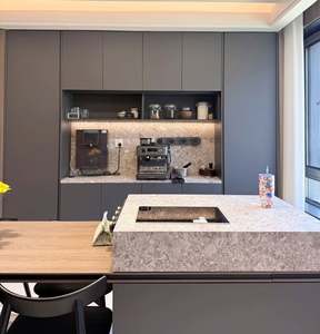 Mueble de Cocina de Lujo Ligero y Acogedor, Alacena Personalizada, Isla de Cocina, Aparador, Mueble Bar, Mueble para Zapatos de Entrada, Mueble para TV - Product Image 2