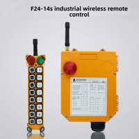 Télécommande radio industrielle haute performance F24-16S 24V pour commande routière, télécommande intelligente pour grue
