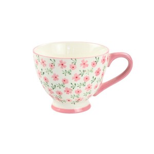 Tasses à petit-déjeuner florales en gros, tasses en céramique sous glaçure, tasses en céramique japonaise, résistantes aux hautes températures, exquises - Product Image 2