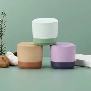 Pot à crème <span class=keywords><strong>vide</strong></span> en PP à double paroi irrégulière populaire 15g 30g 50g Emballage cosmétique en gros - Product Image 2