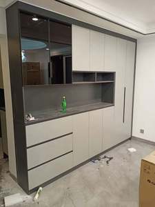 Customized Size Dining <b>Sideboard</b> Solid Wood Material with Environmental Protection <b>for</b> Restaurant Furniture - Product Image 5