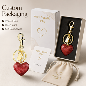 Llavero <span class=keywords><strong>de</strong></span> Corazón <span class=keywords><strong>de</strong></span> Metal Dorado Personalizado con Esmalte Epoxi, Colgante <span class=keywords><strong>de</strong></span> <span class=keywords><strong>Amor</strong></span>, Bonito Anillo para Llaves, Adorno para Bolsos, Coche, Cartera, Regalo para Mujer - Product Image 3