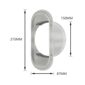 <span class=keywords><strong>Kit</strong></span> de Ventilation de fenêtre de climatisation, bouche plate, 21.65 pouces, déflecteur de scellage de fenêtre, 3 pièces - Product Image 4