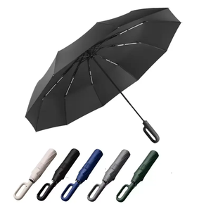 Nouvelles grandes parapluies entièrement automatiques avec poignée, protection solaire et pluie, anti-UV, pour le camping et les affaires - Product Image 5