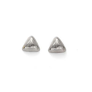 <b>Stud</b> Earrings 316L Stainless Steel PVD Gold Plating Sustainable Resistant Fashion Jewelry - Product Image 1