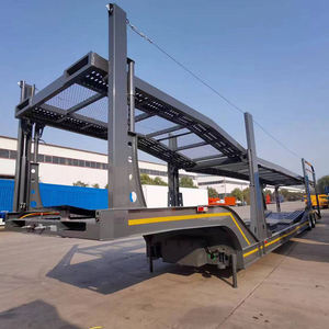 Remorque porte-voitures à 2 essieux pour 6 véhicules, fabriquée en Chine, de haute qualité, pour le transport automobile - Product Image 3