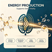 Capsules de Resvératrol NAD Plus, Complément NAD+, Anti-âge, Réparation Cellulaire, Soutien Énergétique, OEM Personnalisé