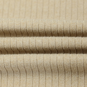 Chất Lượng Cao Đầy Màu Sắc Polyester Rayon Spandex Vải Cho Mùa Thu Mùa Đông Trọng Lượng Trung Bình Sọc Tr Sườn Đan Cho Quần Áo Vải - Product Image 4