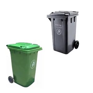 Wholesale 2 wheels HDPE outdoor plastic dustbin, Garbage container