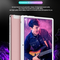 Tablette d'appel BDF S10 3G 10.1 pouces 4GB + 64GB Android 10 MTK8321 Octa Core Dual SIM Tablette d'appel BDF S10
