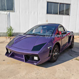 Hot Selling Customization Electric purple Sports Car Special Transportation Mini Ev <b>Cheap</b> Electric Mini Car Sports Car - Product Image 4